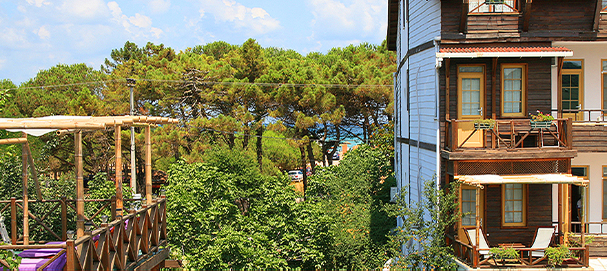 otelin yandan görünüşü